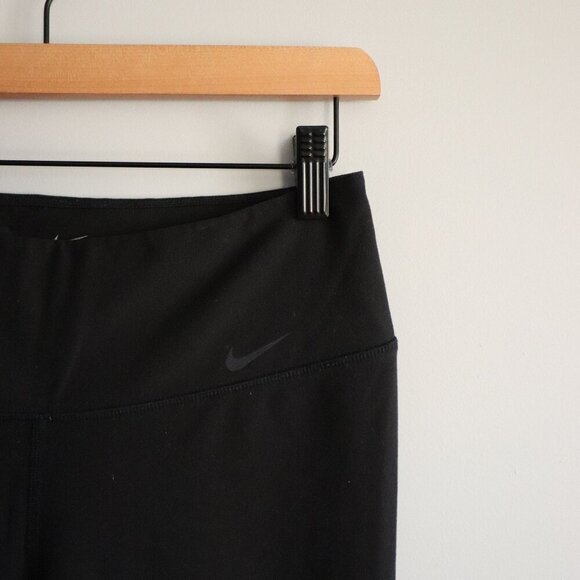 Nike Women's Sz M Black Power Legend Tight Fit High Rise Stretch Pocket Leggings - Picture 4 of 11